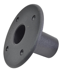 Speaker Top Hat 35mm Hole 118mm Diameter Plastic Construction